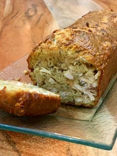Une photo de Cake poulet - curry à l’huile de coco