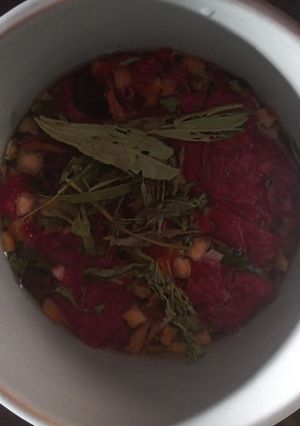 Una foto de Tisana de bugambilia y especias 🌺🍂🌰