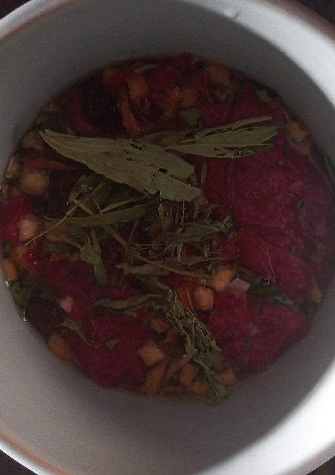 Una foto de Tisana de bugambilia y especias 🌺🍂🌰