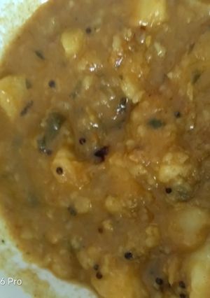 A picture of Potato gravy #authors marathon.