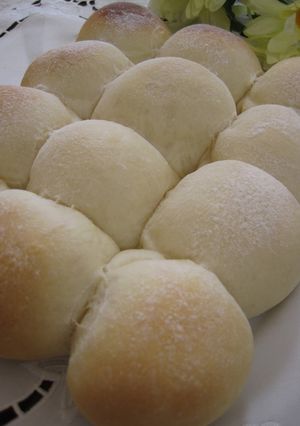 A picture of Fluffy and Moist Rolls With Sake Lees.