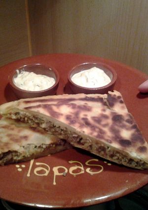 A picture of Martabak/Mutabak S. Arabia.