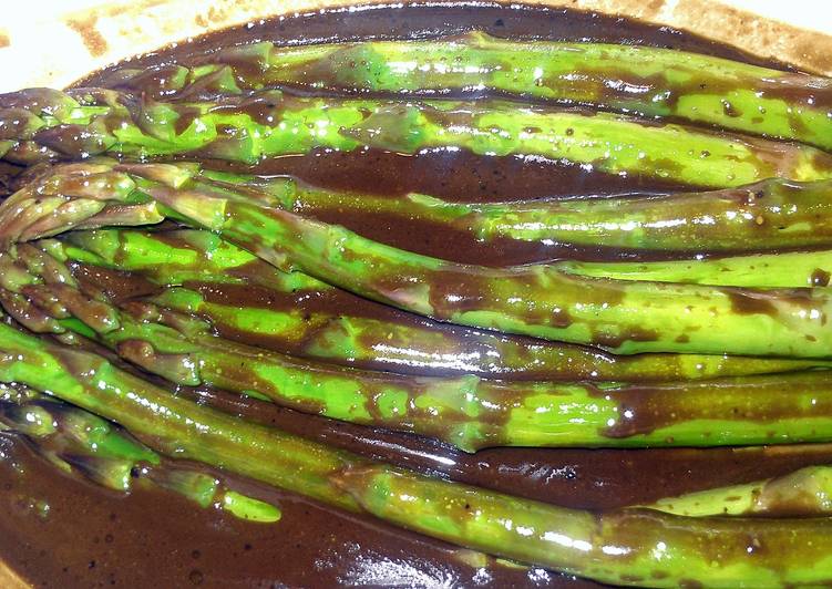 Easiest Way to Prepare Perfect Chilled marinated asparagus