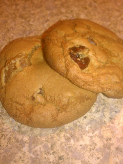 A picture of Apricot Cherry Chocolate Chip Cookies.