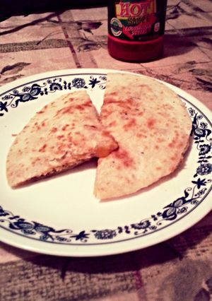 A picture of Easy Crisp Quesadilla.