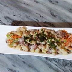 Chickpea bean salad A picture of Chickpea bean salad.
