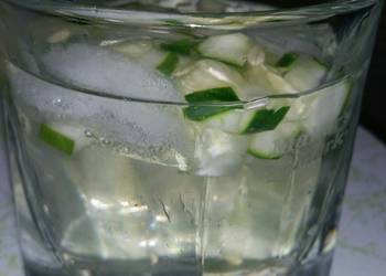Fresh, Making Recipe Cucumberita Delicious