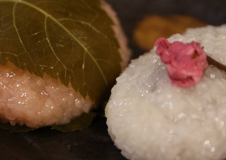 Recipe of Super Quick Homemade White and Pink Domyoji