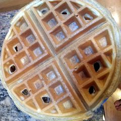 A picture of Belgian Waffles.