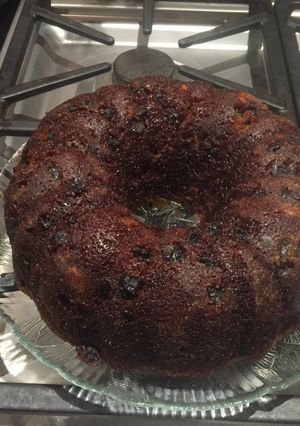 A picture of Apple Cake.