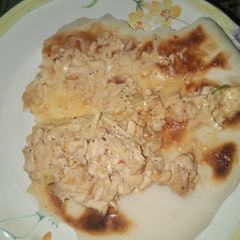 A picture of Homemade shawarma.