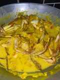Ketam Masak Santan Simple