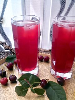 عکسی از دستور آیس تی آلبالو