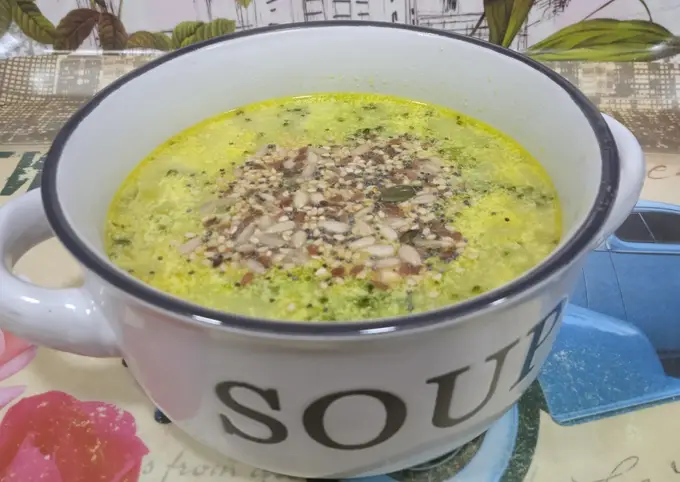 Receta Sopa de brócoli y cheddar 🥦🧀