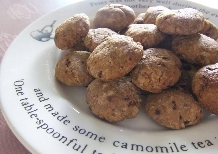 Low Calorie ★ Macrobiotic Brown Sugar Cookies