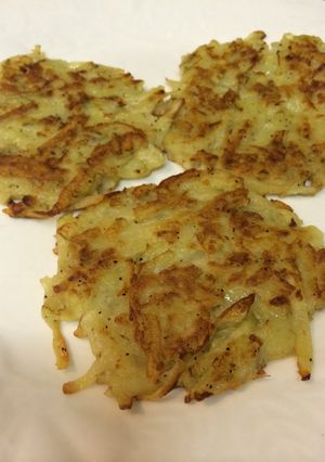 A picture of Potato Pancakes.