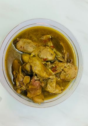 A picture of Spicy Chicken pepper soup 🍜.