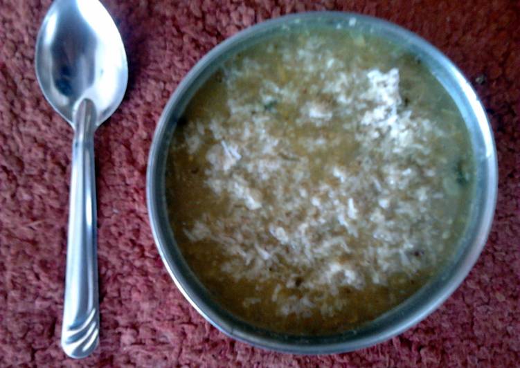 Recipe of Award-winning OATS SOUP (VEGAN)