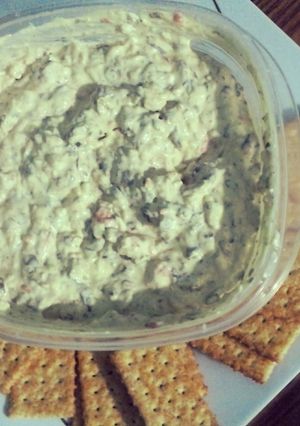 A picture of Spinach Chicken Dip.