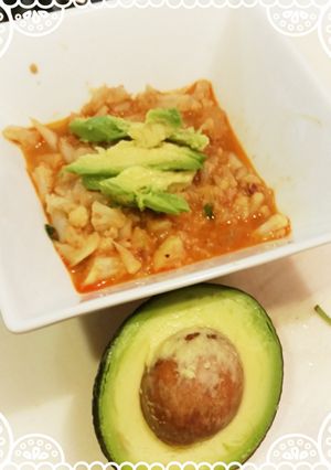 A picture of Becca's Paleo Cauliflower Soup (Dairy Free , Paleo).