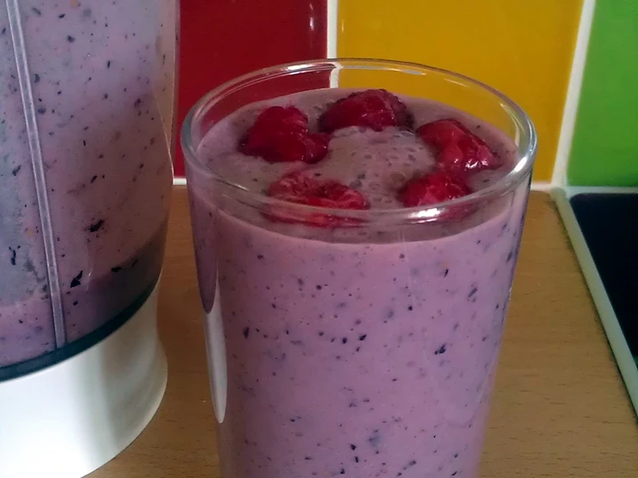 Easy Way Prepare Vickys Very Berry Fruit Smoothie, GF DF EF SF NF the Awesome  Perfect