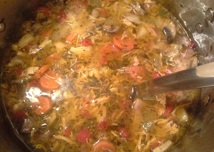 Recipe of Homemade Chicken Soup