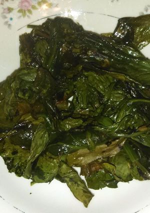 A picture of Roasted Spinach.