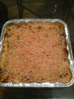 A picture of Cream cheese bean dip.