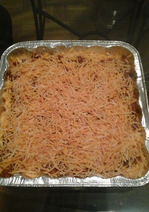 A picture of Cream cheese bean dip.