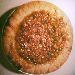 A picture of Cream Cheese Pecan Pie.
