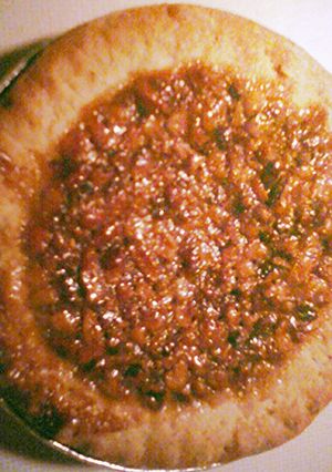 A picture of Cream Cheese Pecan Pie.
