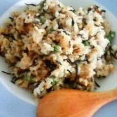 Full of Nutrition Hijiki Fried Rice Flavoured with Miso A picture of Full of Nutrition Hijiki Fried Rice Flavoured with Miso.