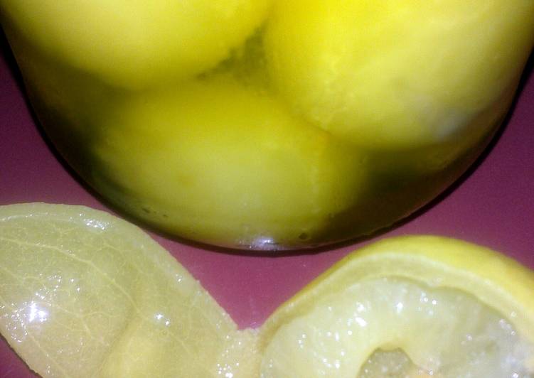 Easiest Way to Prepare Perfect sig’s  Moroccan  preserved lemons
