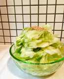 Use Up a Lot of Cabbage! A 5 Minute No-Cook Side Dish