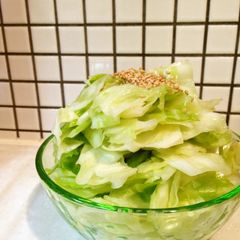 A picture of Use Up a Lot of Cabbage! A 5 Minute No-Cook Side Dish.