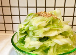 A picture of Use Up a Lot of Cabbage! A 5 Minute No-Cook Side Dish.