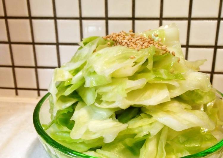 Guide to Prepare Use Up a Lot of Cabbage! A 5 Minute No-Cook Side Dish in A Minutes for Family