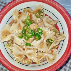 A picture of Guava Sauce Pasta.