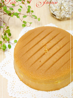 A picture of Spongecake (Pâte à Génoise).