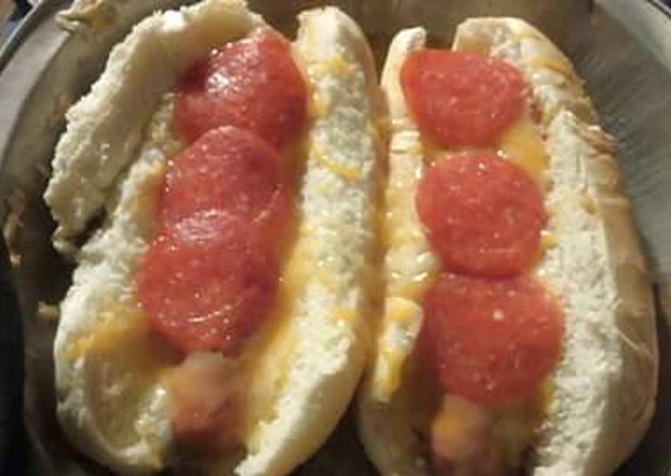 Autumn's Pizza Dogs