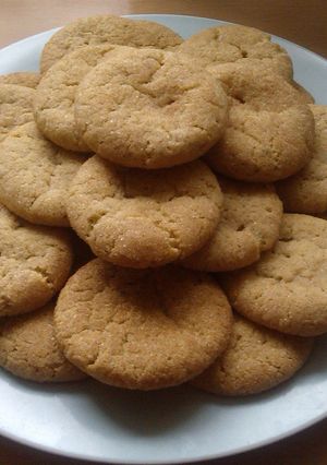 A picture of Vickys Almond Flour Snickerdoodles, GF DF EF SF.