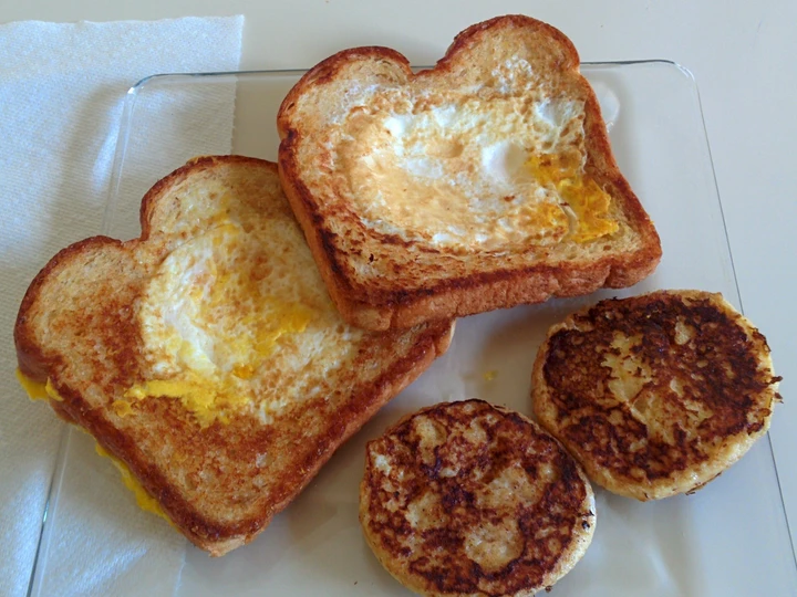 Easy Steps to Make Birds in a Crater w/ French Toast Sliders the  Makes Drooling You can take Joss in your mouth