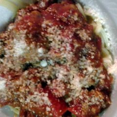 A picture of Skunkmonkey's spaghetti.