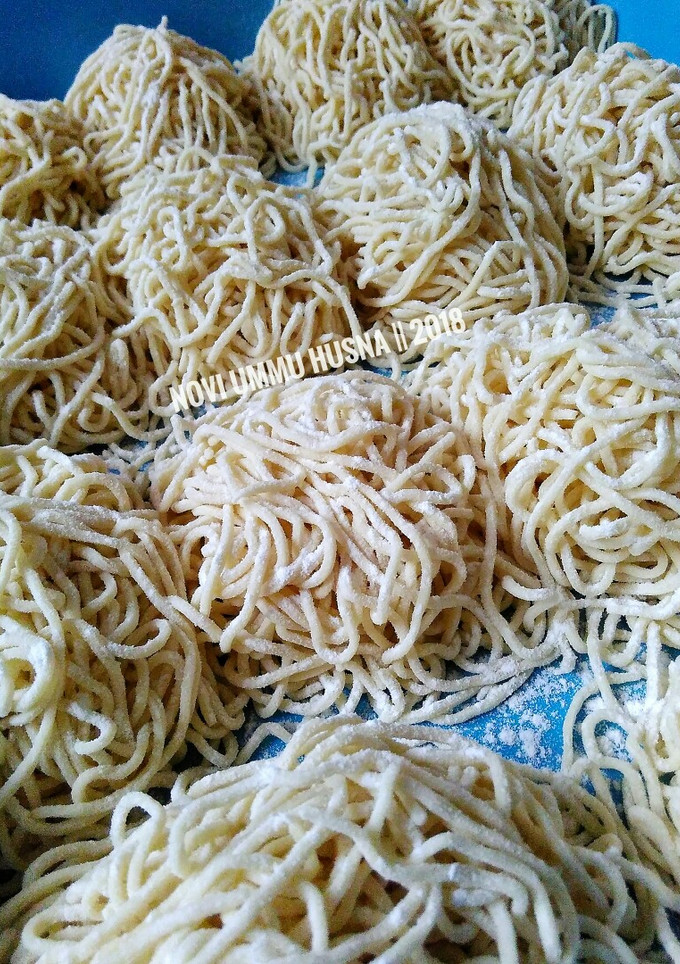 Foto resep Mie homemade sehat andalanku, lebih kenyal dan mantap