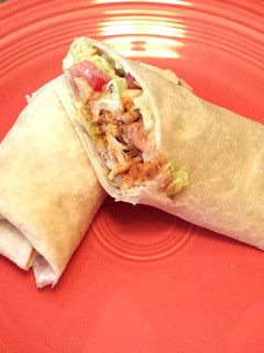A picture of Buffalo Chicken Wraps.