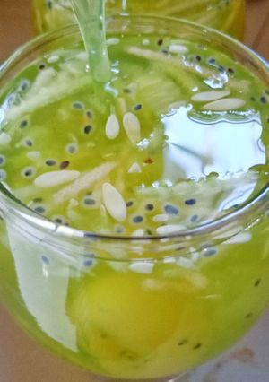 Foto resep Es MelTim (Melon Timun)