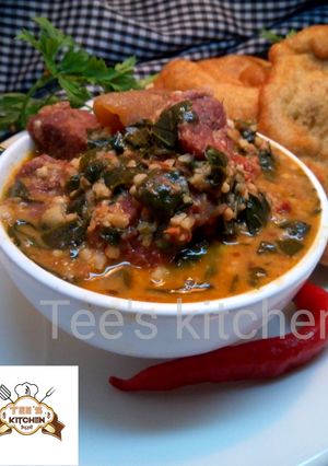 A picture of Moringa Soup.