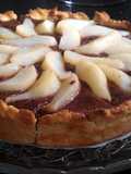 Chocolate Pie with Pears