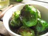 garlic butter brussels sprouts