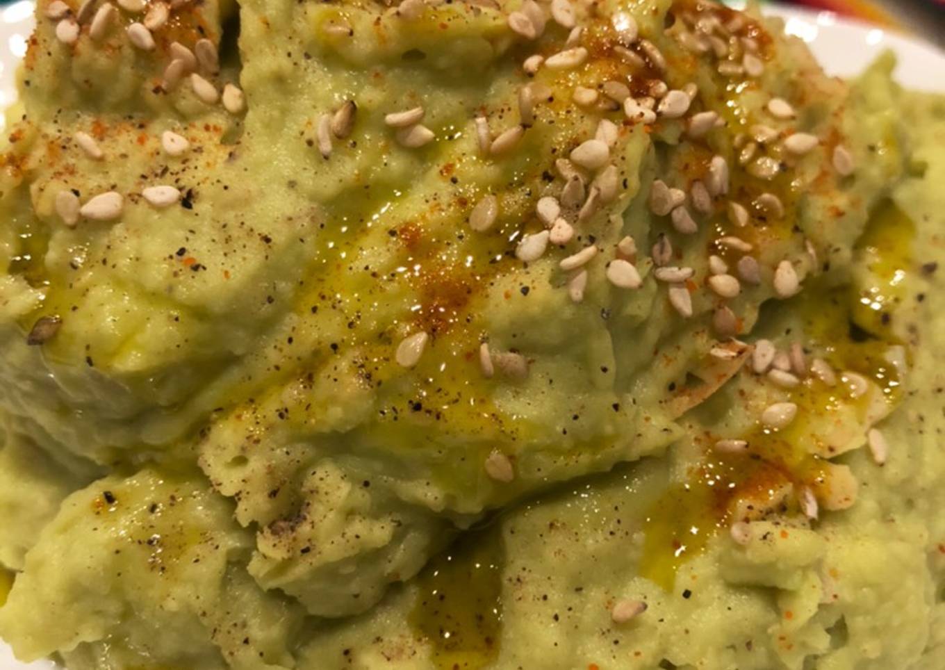 Hummus de aguacate